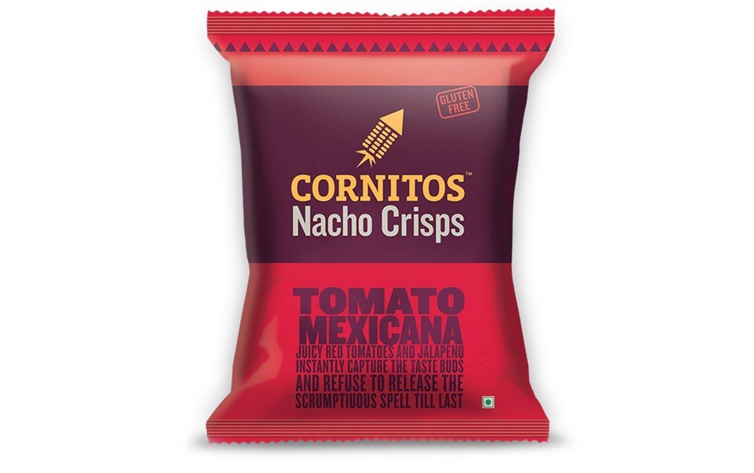 Cornitos Nacho Crisps Tomato Mexicana   Pack  150 grams